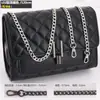 Accesorios para bolso cadena diagonal gruesa chapado outlet de fábrica