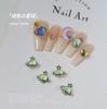 Acessórios de Nail Art Planeta Fantasia, Decorações de Unhas com Strass Super Brilhantes, Novos Acessórios Tendência de Pequeno Saturno com Strass