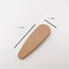 Pinza para el pelo color caramelo pinza de borde pinza de gota material de resina para accesorios de pelo hechos a mano DIY accesorios pequeños