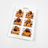 Pinza Pequeña Negra de Plástico para Mujeres de 3 cm Pinza para Flecos Cabello Roto Pinza Pequeña Pinza de Garra Pinza para el Cabello Pinza para el Cabello Accesorios para el Cabello Tocado
