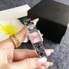 Reloj Pequeño Cuadrado de Correa de Acero Hueco para Mujer, Reloj de Pulsera de Lujo Ligero para Viajes Diarios, Reloj de Pulsera, Reloj de Cuarzo, Reloj Hueco para Mujer, Retro