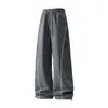 Calça Casual Color Block Estilo Americano Nova Outono 2026 para Homens, Calça Casual de Trabalho para Caminhada ao Ar Livre Primavera e Outono