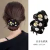 Presilha de Garra Simples com Pérola Feminina de Luxo 2026 Nova Presilha de Cabelo Antiderrapante Adorno de Cabeça Ferramenta para Coque na Nuca Acessórios de Cabelo