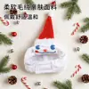 Chapéu de boneco de neve de pelúcia para animais de estimação de Natal, chapéu de fantasia festivo para gatos e cães, chapéus temáticos de Natal para atacado para gatos e cães