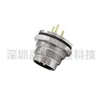 Conector M16 Placa de circuito impresso Preenchimento com cola à prova d'água Soquete IP67 C091A Plugue de aviação 3 4 5 6 8 pinos