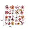 Pegatinas de pared bohemias, decoración de pared, pegatinas de pared de PVC para habitación infantil, pegatinas para ventanas, pegatinas de margaritas, papel tapiz para dormitorio