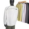 ¡Protección Solar de Bloques de Color! Camiseta de Manga Larga Base de Manga Raglán Unisex Delgada de Secado Rápido para Deportes Ciclismo Exterior Refrigerante