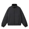 Northbound Chaqueta de Algodón Estilo Americano de Moda para Hombre 2025 Invierno Nueva Cuello Alto Color Sólido Chaqueta Acolchada Abrigo Cálido
