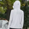 Ropa de Protección Solar para Mujer UPF50+ Protección UV Transpirable Sensación de Hielo Ropa de Protección Solar para Hombre Ropa de Protección Solar de Seda de Hielo para Mujer Verano