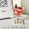 Copo de Vidro Vintage com Laço, Copo de Sorvete, Taça de Sobremesa, Caneca de Café Exquisite Personalizada de Alto Padrão para Menina Fofa