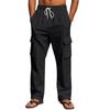 Pantalones de trabajo transpirables, finos, multibolsillos, holgados, informales, de pierna ancha, a la moda, para hombre transfronterizo estadounidense, 2025
