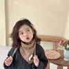 Cachecol Infantil Outono e Inverno à Prova de Vento Quente Triângulo Cachecol Menino Menina Cachecol Bebê Protetor de Pescoço de Bebê Cobertura de Pescoço Xale