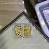 Adesivo de Telefone Ouro Puro 999 2mg Shuibei Adesivo Popular Dourado para Traseira de Telefone Loja de Ouro Transmissão ao Vivo Pequenos Presentes Físicos Varejo