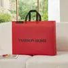 Bolsa de Mano No Tejida Tienda de Ropa Personalizada Ropa Publicitaria Promocional Bolsa de Empaque para Regalo de Compras Se Puede Imprimir con Logo
