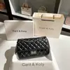 Diseño de Nicho Dropshipping Bolso Acolchado con Cadena Nuevo Estilo Otoño/Invierno 2025 Bolso de Hombro Bajo Brazo de Alta Gama Venta al por Mayor
