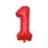 Globo Digital de 32 pulgadas Versión Americana Delgado Lámina de Aluminio Número Mediano Flotante Arreglo de Cumpleaños Decoración Helio Flotante Globo de Papel de Aluminio