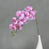 Nueva decoración del hogar de orquídea mariposa 3D9, adornos para sala de estar, decoraciones de flores artificiales, adecuado para bodas, hoteles y escenarios
