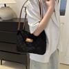 Xadrez Grande Capacidade Bolsa Feminina 2024 Novo Estilo Elegante Moda Casual Bolsa de Ombro Axilas Tote Bag