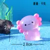 Micro Paisaje Dibujos Animados Lindo Animales Luminosos Hexágono Acuario de Peces Dragón Musgo Accesorios de Paisaje Manualidades Mini Adornos Pequeños
