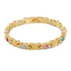 Pulseira ajustável com ímã de diamante Amazon New Leaf, cruzando fronteiras entre a Europa e os Estados Unidos.