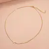 Aliexpress Novo Produto Transfronteiriço Colar com Pingente de Cruz Simples e Fashion Versátil para o Dia a Dia Corrente para Clavícula Presente de Natal