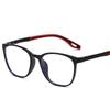 Gafas TR90 anti-luz azul para hombre, monturas para miopía, monturas para gafas de moda, venta al por mayor, 2023