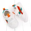 Zapatos Blancos Transpirables de Primavera y Otoño para 1-3 Años con Velcro, Zapatos Retro de Retazos para Niños Pequeños, Zapatos Deportivos de Suela Suave Antideslizantes para Niños y Niñas