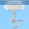 Cordón para Teléfono Móvil con Hebilla Giratoria, Hebilla de Anillo Desmontable, Hebilla de Perro de Metal, Gancho de Campana, Correa Pintada, Clip de Acero Inoxidable