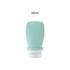 Botella vacía de silicona para viaje, portátil, para uso en exteriores, para cosméticos, gel de ducha, crema de manos, champú, exprimible.