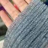 Piedra Turmalina, Granate, Ágata, Piedra Lunar, Lapislázuli, Cristal Cuentas Facetadas de 3 mm, Cuentas Sueltas para Manualidades