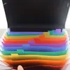 Carpeta de acordeón arcoíris de gran capacidad con 13 compartimentos y cierre de cordón, carpeta de archivos multicapa A4, organizador de plástico retráctil para exámenes de estudiante