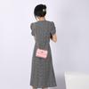Bolso de hombro con cadena rombo de piel de oveja directa de fábrica para mujer de Guangzhou, alta textura, explosión, bolso para teléfono móvil, Joker, bolso diagonal