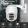 Cámara de vigilancia binocular icsee 4 millones HD visión nocturna red inalámbrica del hogar teléfono móvil Monitor Remoto