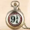 Pegatina Vintage Mediana Harry Potter Reloj de Bolsillo Plataforma 9 3/4 Reloj de Cuarzo Autoadhesivo DIY en Stock para Envío Inmediato