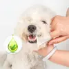 Kit de cepillo de dientes y pasta dental para gato, compañero fresco, productos de limpieza bucal, tono fragancia a leche, especial para gatos 45g parry