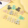 Resina colorida gravata borboleta urso diy cocar grampo de cabelo celular shell patch hole sapatos sapatos flor jóias acessórios acessórios acessórios