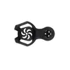 Soporte de Copa Giratorio para Mesa Personalizado Caja de Cables Gancho para Auriculares Combinación Estante de Plástico Caja de Almacenamiento Juego de Tres Piezas