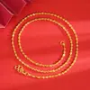 Colar Pingente de Ouro Aluvial Verão Feminino Corrente de Clavícula de Nicho de Alto Padrão Acessórios de Cobre Yiwu Corrente de Ouro de Imitação