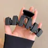 Pinza para el Cabello de Tiburón de Felpa Acrílica de Alta Gama Pinza Grande Accesorios para el Cabello de Mujer Volumen del Cabello Múltiples Capas Melena de Cabello Pinza para el Cabello
