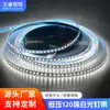 Tira de LED de Alto Brillo y Bajo Voltaje Suministro Directo de Fábrica Luz Blanca de 12V 120 LEDs Adhesiva Gabinete Techo Tira de Luz Suave Sin Luz Principal