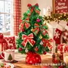 Decoraciones de Navidad, juego de 3 adornos de lazo brillantes, adornos colgantes festivos para árbol de Navidad, lazo brillante, transfronterizo