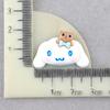 Accesorios de joyería de resina Kulomi con diseño de perro de orejas grandes de dibujos animados, pegamento en crema, funda para teléfono móvil, horquilla para el pelo, taza de agua, hebilla para zapatos, parche