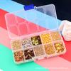 Set de 10 Colores de Lentejuelas Perla para Manualidades Caja Alta Calidad Bordado Francés Hecho a Mano DIY 20 Colores