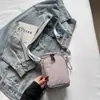 Bolsa Mini Celular Casual com Cordão e Bolso 2025 Nova Textura Leve Bolso com Múltiplas Abas Bolsa de Ombro para Calça para Mulheres