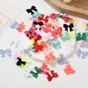 Dulce Tela Estampada Lazo DIY Niños Accesorios para el Cabello Hechos a Mano Ropa Sombrero Accesorios Decorativos Materiales Venta al por Mayor