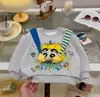 Moletom de BonecaMoletom Infantil Primavera e Outono para Meninos e Meninas, Bonito e Estiloso, Pulôver de Boneca 3D Manga Longa Camada Base