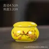 Mini Tarro de Té Cerámico Tarro de Labial Rouge Tarro Pequeño Sellado para Medicina Tarro de Labial Estilo Antiguo Cerámica Cosméticos Botella de Polvo Fragante