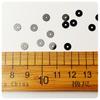 Cuentas de alfiler de fábrica Ya Leduo de 5 mm, redondas, planas, con agujero mediano, lentejuelas, 40 colores disponibles, lentejuelas doradas coloridas, bricolaje Flash