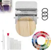 Mini Telar de Zurcir Herramienta de Reparación de Tejido DIY Kit de Reparación
