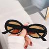 Gafas de sol retro blancas ovaladas gm gafas de sol ojo de gato de alta calidad para mujer cara grande estilo Hong Kong chica popular de moda protección UV